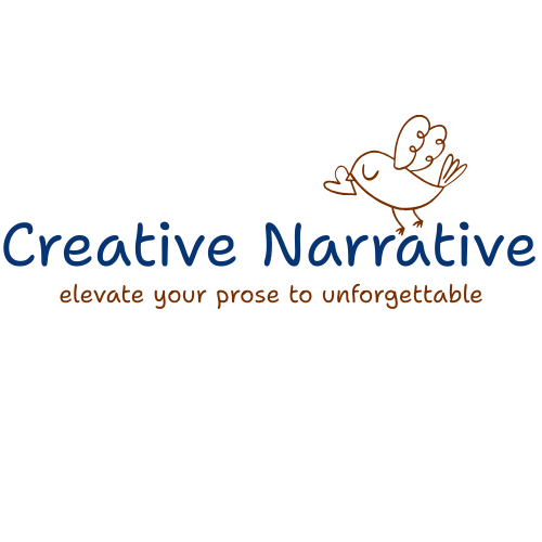 Creative Narrative logo for the Home page